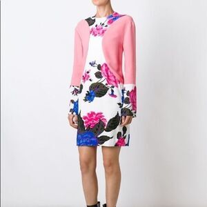 🆕 MSGM Floral Layered Look Dress
